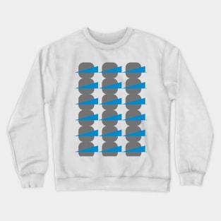 Geometric Fusion Crewneck Sweatshirt